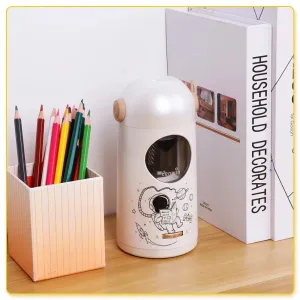 Astronaut Automatic Pencil Sharpener