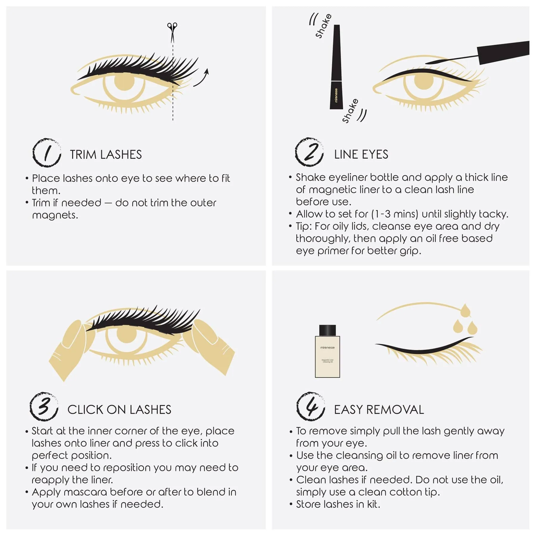AU Magnomatic Lush Lashes   Liner Bonus Kit  Audrey