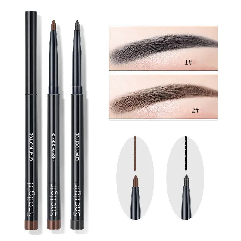 Auto-Rotating Eyebrow & Eyeliner Pencil