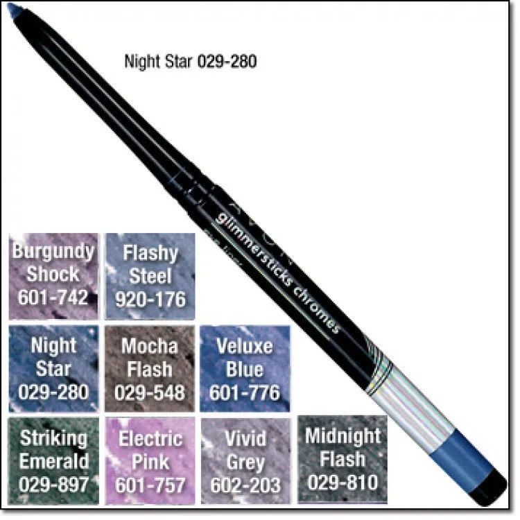 Avon Glimmersticks Chromes Eyeliner | Flashy Steel