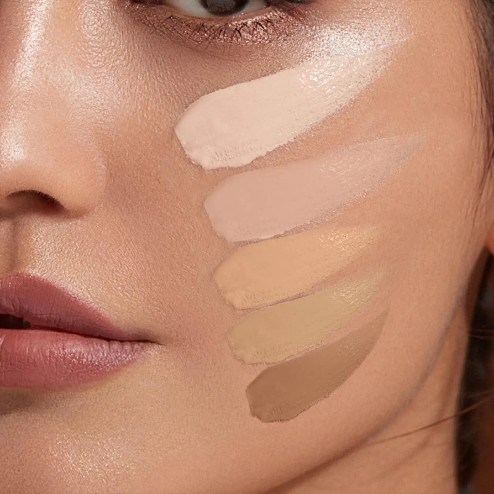 AVVA VISION Liquid Foundation Makeup Natural True Skin Tone Full Coverage Concealer Flawless Complexion Blendable Longwear, 102, 1 fl. oz.