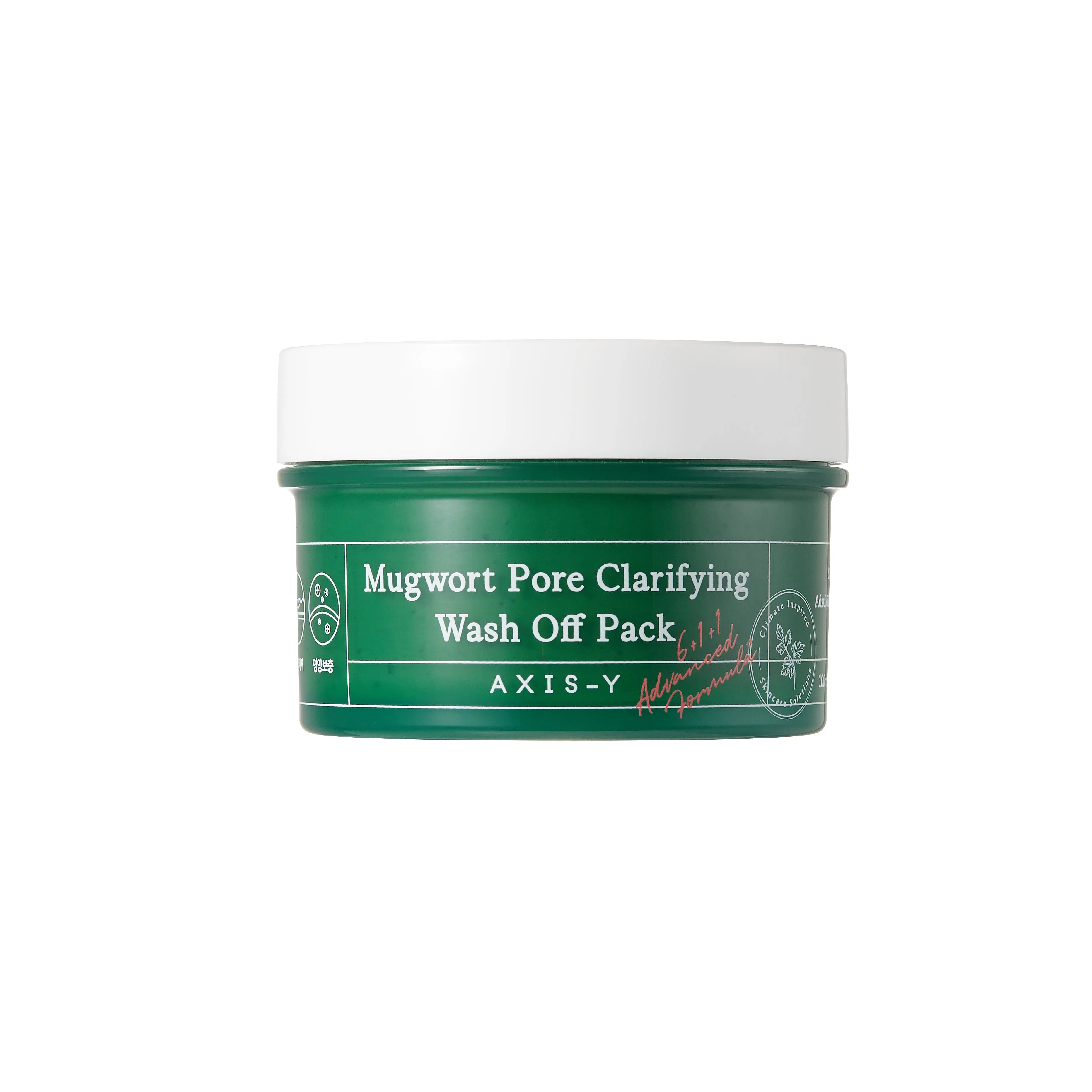 Axisy Mugwort Pore Clarifying Wash Off Pack (100ml)