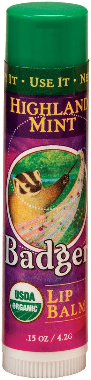 Badger Badger Mint Organic Lip Balm - Soothe and Hydrate Your Lips Naturally!