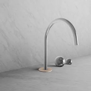 BARiL B35-8009-00L-CH-050 Two-Handle Deck Mounted Lavatory Faucet