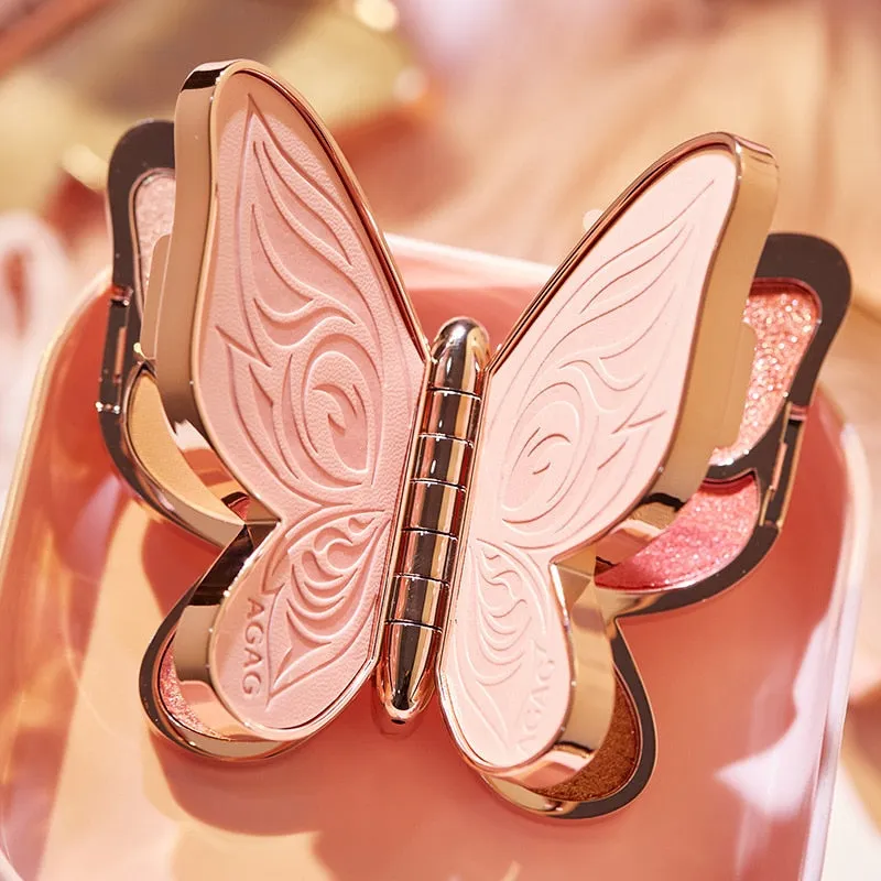 Beauty Brand 6 colors Eyeshadow palette butterfly Eye shadow