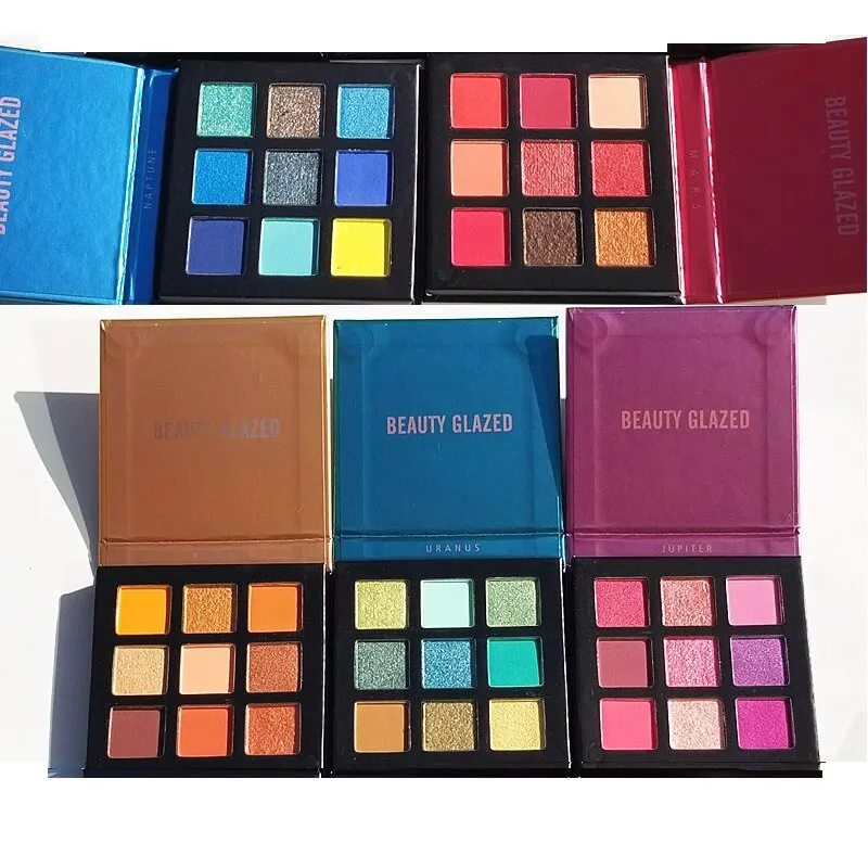 Beauty Glazed 9 Color Eyeshadow Palette Make up
