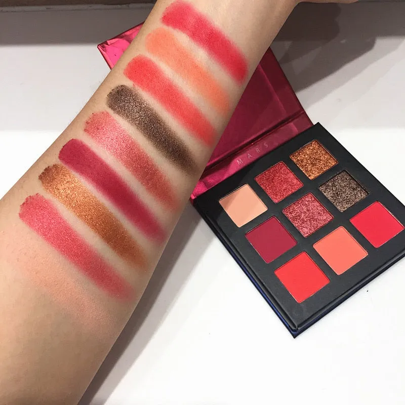 Beauty Glazed 9 Color Eyeshadow Palette Make up