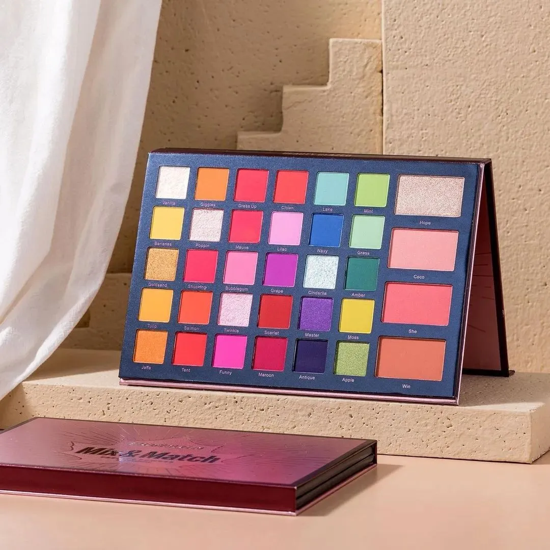Beauty Glazed Mix & Match 68 Colors Eye shadow Palette