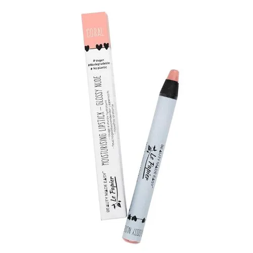 Beauty Made Easy Moisturizing Glossy Nudes Coral Lip Stick 6 GM