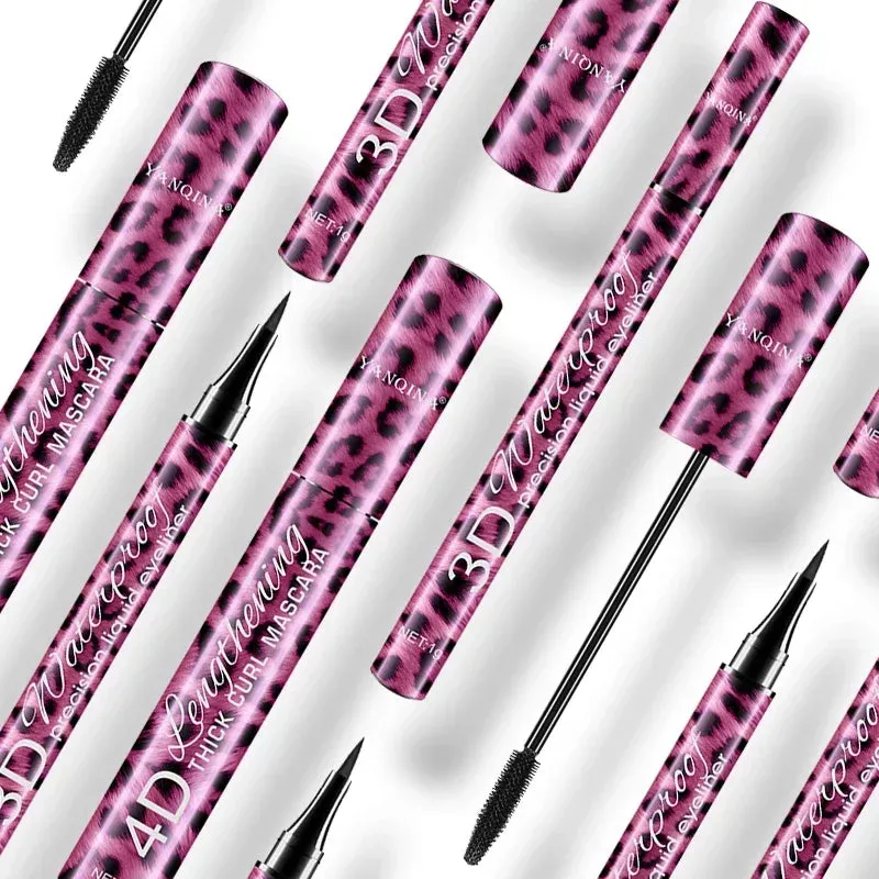Beauty Set Liquid Eyeliner Pencil   4D Waterproof Mascara Cosmetics Kit Eye Liner Thick Curling Mascara Eyebrow Pencil Eyes Makeup