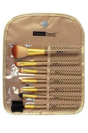 Beauty Treats 7 Piece Brush Set - Metallic Gold #146