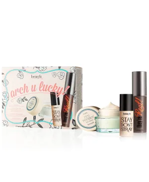 Benefit Arch u Lucky! Eye & Brow Set With Brow Wax New In Box