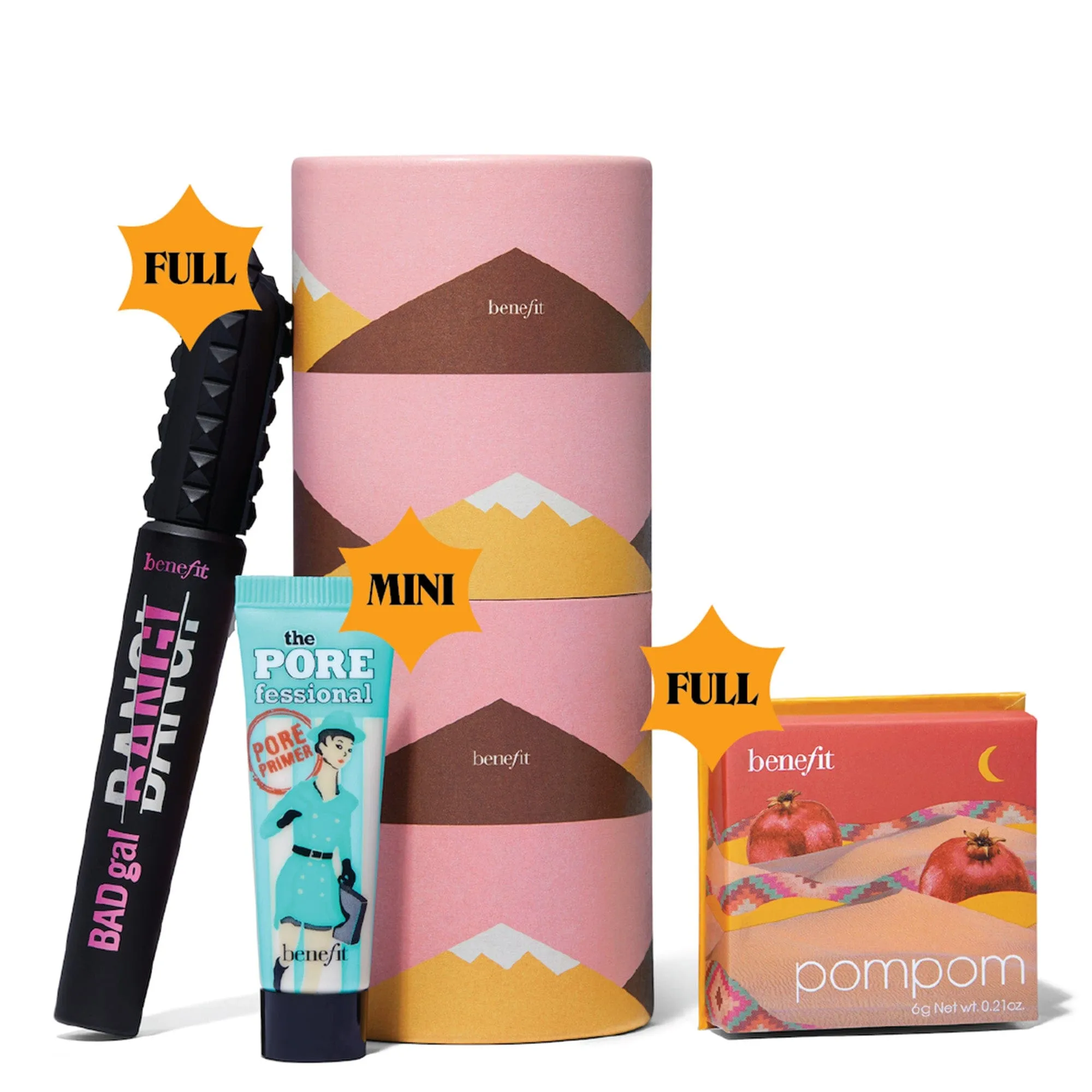 Benefit BADgal Season Mascara & Blush Plus Mini Primer Gift Set