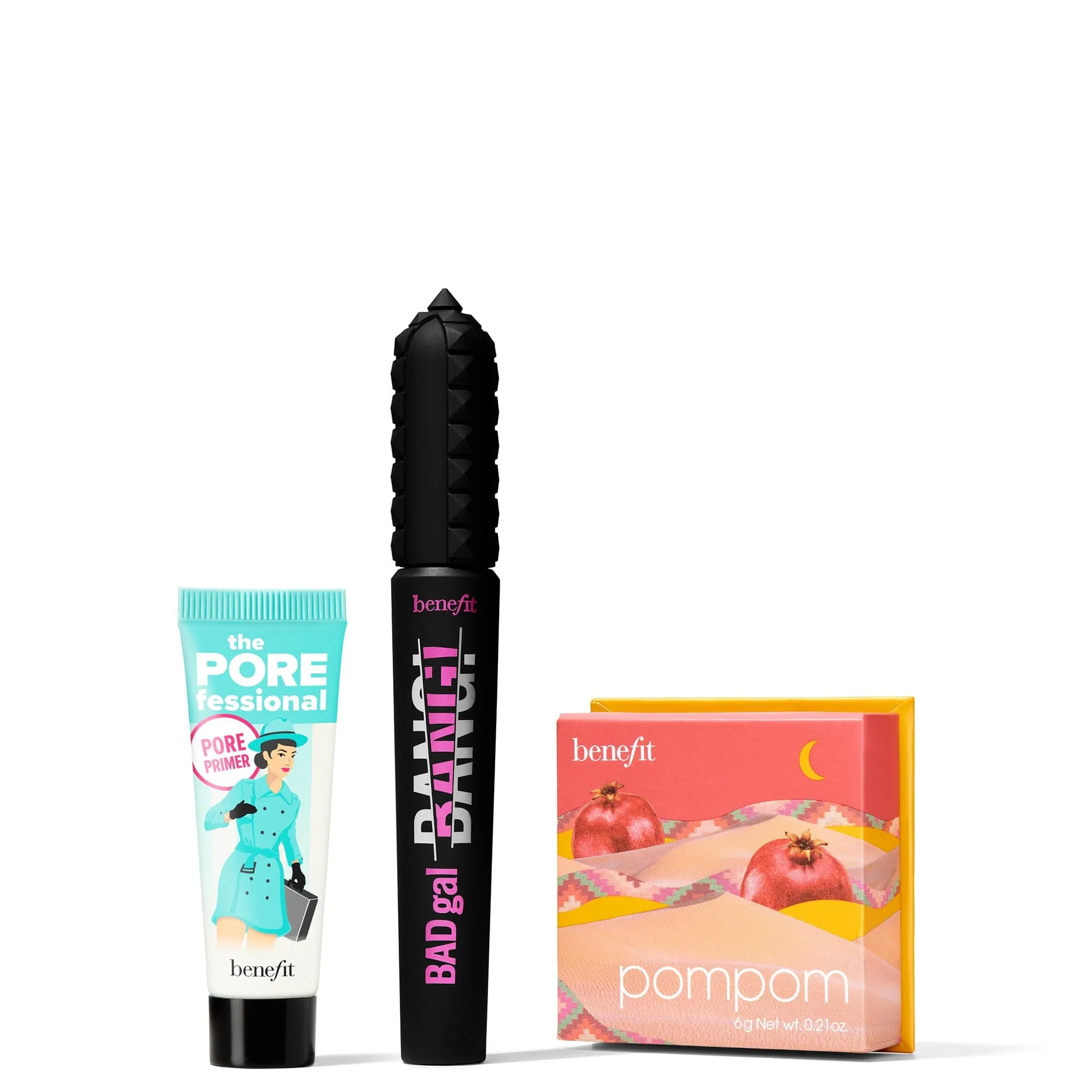 Benefit BADgal Season Mascara & Blush Plus Mini Primer Gift Set