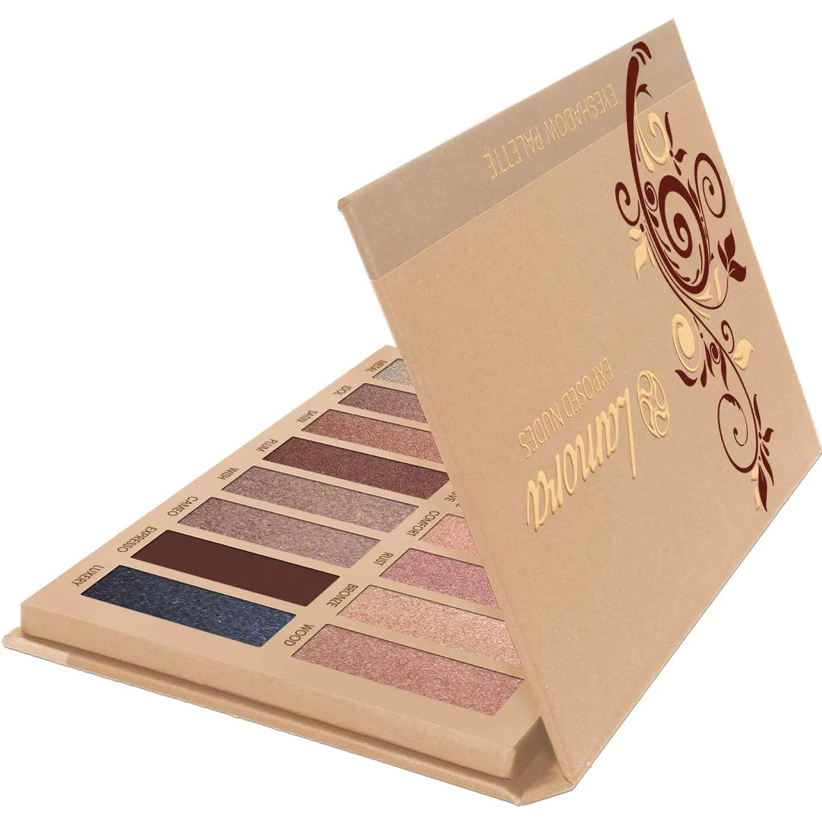 Best Pro Eyeshadow Palette Makeup - Matte Shimmer 16 Colors - Highly Pigmented - Professional Nudes Warm Natural Bronze Neutral Smoky Cosmetic Eye Shadows Nude Exposed