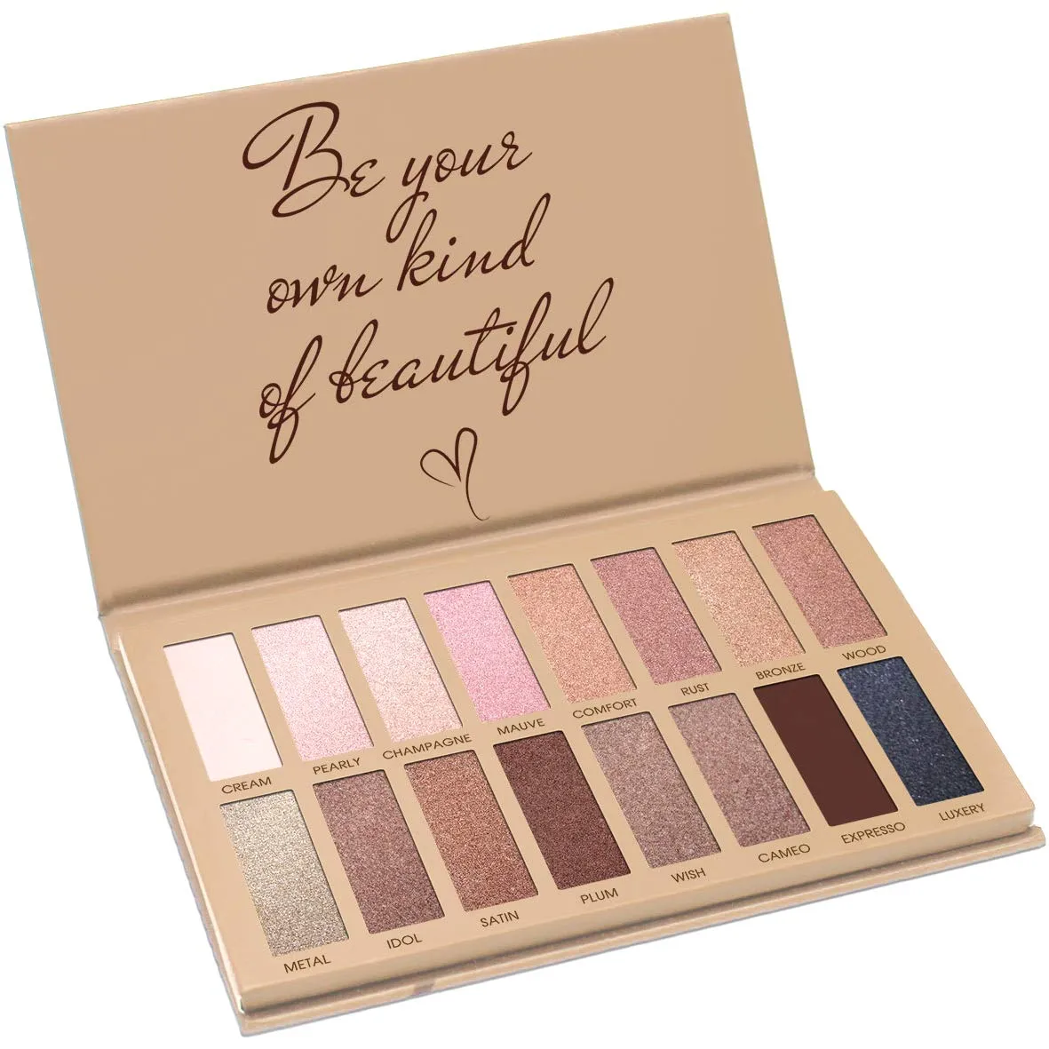 Best Pro Eyeshadow Palette Makeup - Matte Shimmer 16 Colors - Highly Pigmented - Professional Nudes Warm Natural Bronze Neutral Smoky Cosmetic Eye Shadows Nude Exposed