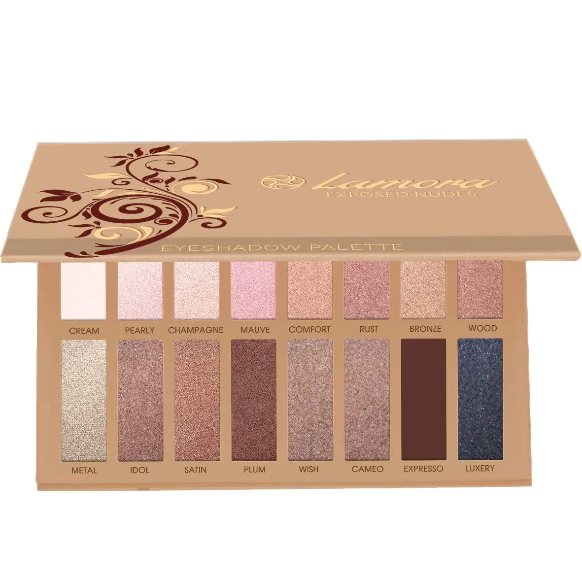 Best Pro Eyeshadow Palette Makeup - Matte Shimmer 16 Colors - Highly Pigmented - Professional Nudes Warm Natural Bronze Neutral Smoky Cosmetic Eye Shadows Nude Exposed