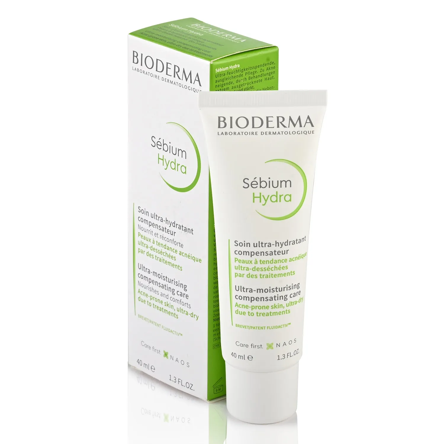 Bioderma Sebium Hydra Moisturizer | Intense Hydration for Acne-Prone & Ultra-Dry Skin (40ml)