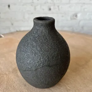Black Crater   Small Vase