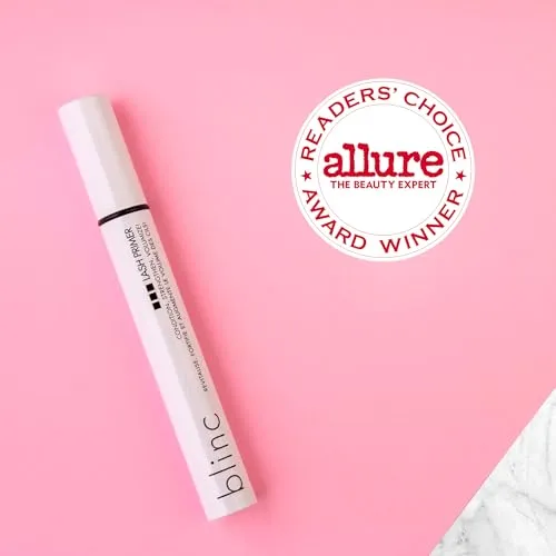Blinc White Lash Primer, Lash Boosting Conditioning Eyelash Primer Mascara with Vitamin E and Growth Promotion Peptides, Volumizing and Lengthening White Mascara Primer, 6.8mL / 0.23 Fl. Oz