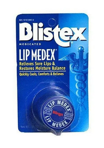Blistex Medicated Lip Medex Jar 0.25 oz