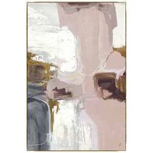 Blush Bloquer III Framed