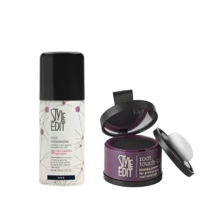 Brunette Travel Duo: Touch Up Powder and Travel Sized Concealer Spray