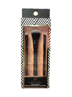 Brushes- Ultra-Plush Pro Fresh Face Makeup Brush Collection B4P-EBLK (6pc bundle, $2.25)