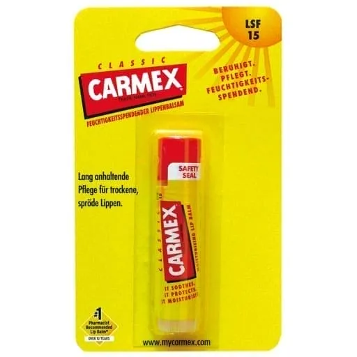 CARMEX lip balm for dry, chapped lips