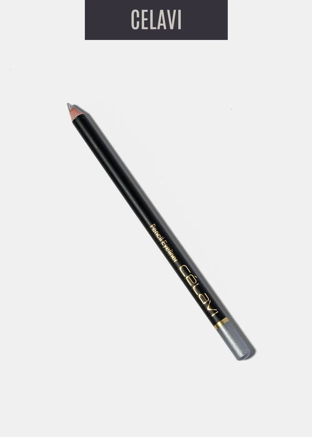 Celavi Pencil Eyeliner- Silver Glitter