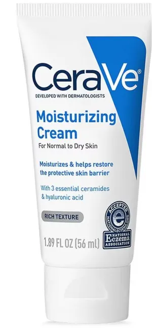 Cerave Face And Body Moisturizing Cream For Normal To Dry Skin 1.89oz Spray New