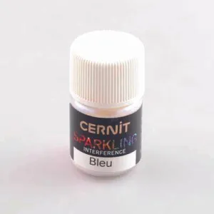 Cernit Interference Powders - Blue, 5g