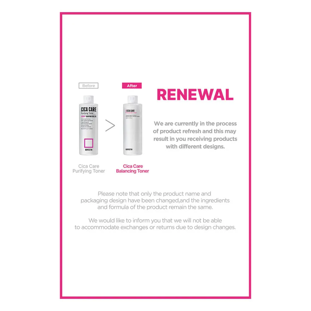 Cica Care Balancing Toner