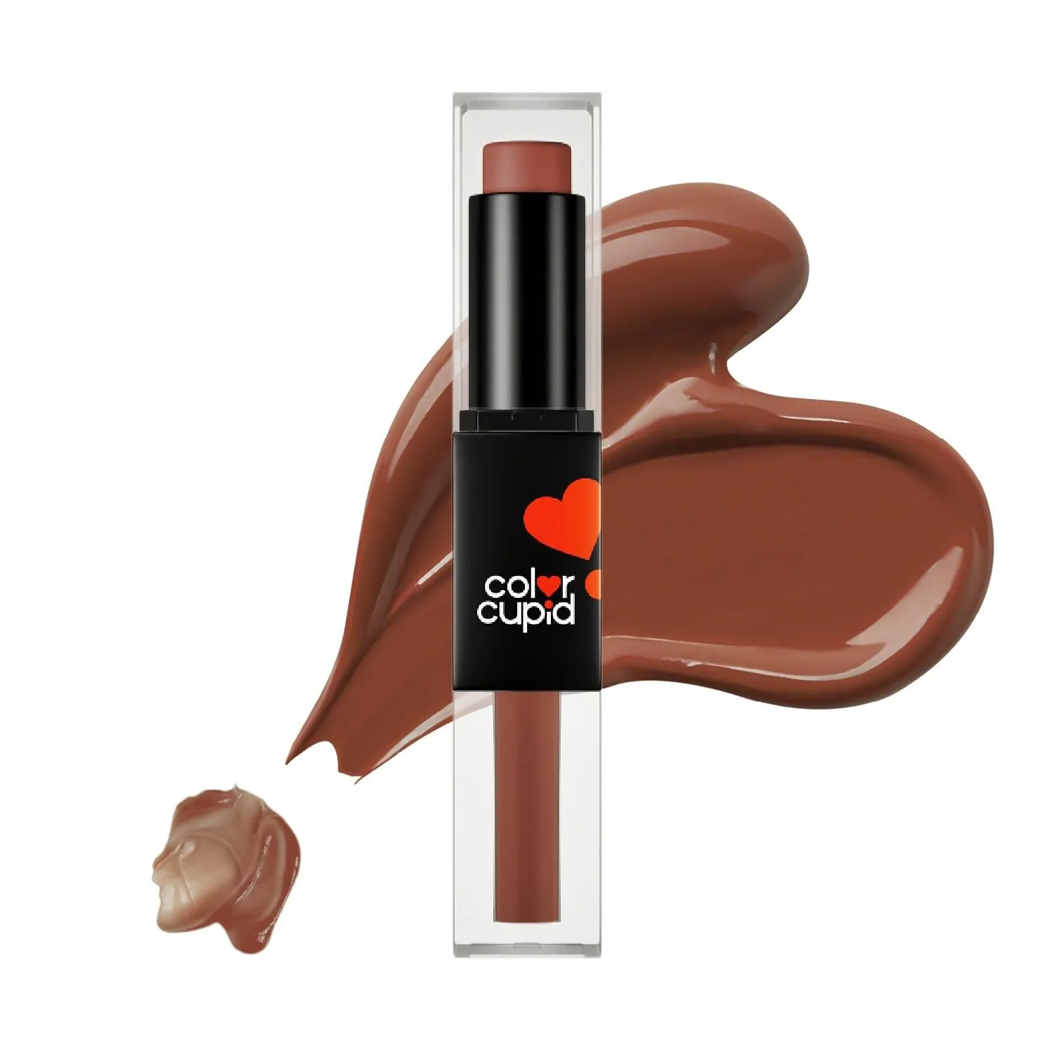 Color Cupid 2 in 1 Tinted Lip Balm   Liquid Lipstick - Mocha & Mingle