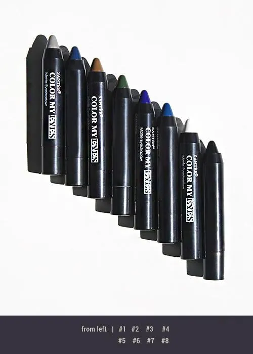 Color My Eyes Matte Bold Eyeshadow Sticks