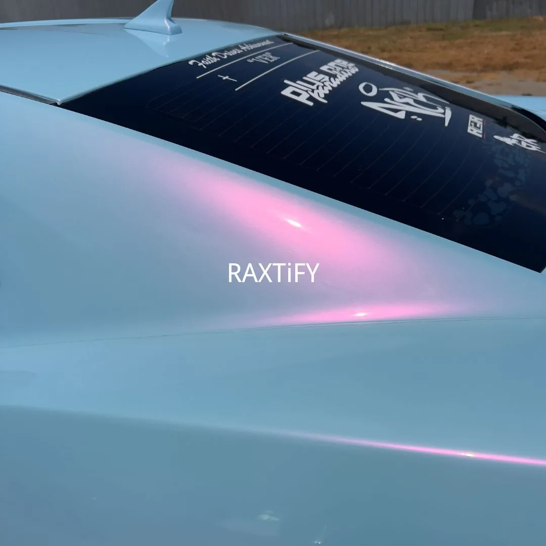 Color Shift Pearl Chameleon Blue Vinyl Wrap