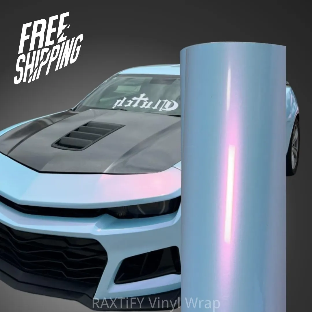 Color Shift Pearl Chameleon Blue Vinyl Wrap