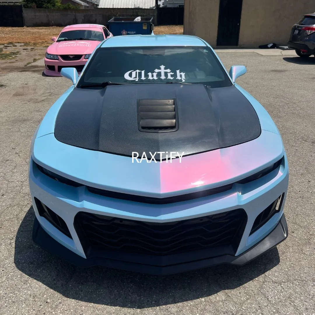 Color Shift Pearl Chameleon Blue Vinyl Wrap