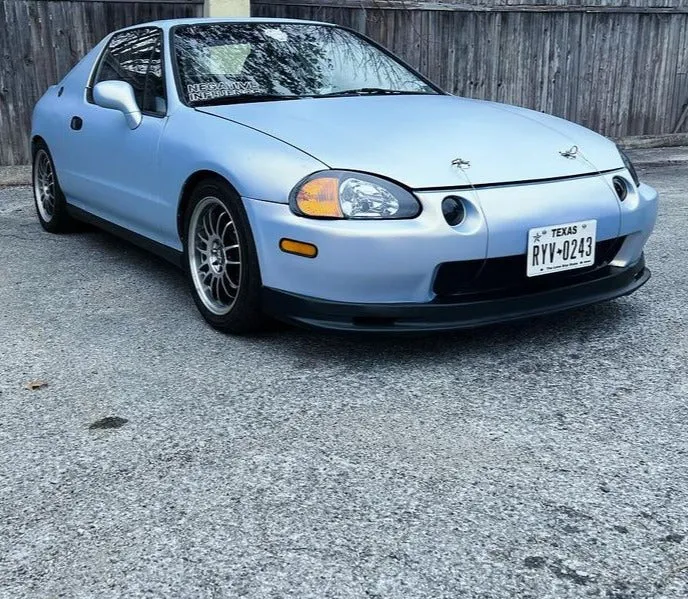 Color Shift Satin Blue Gold Vinyl Wrap