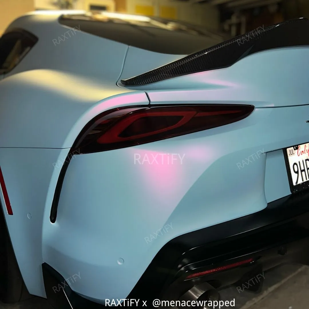 Color Shift Satin Chameleon Blue Vinyl Wrap