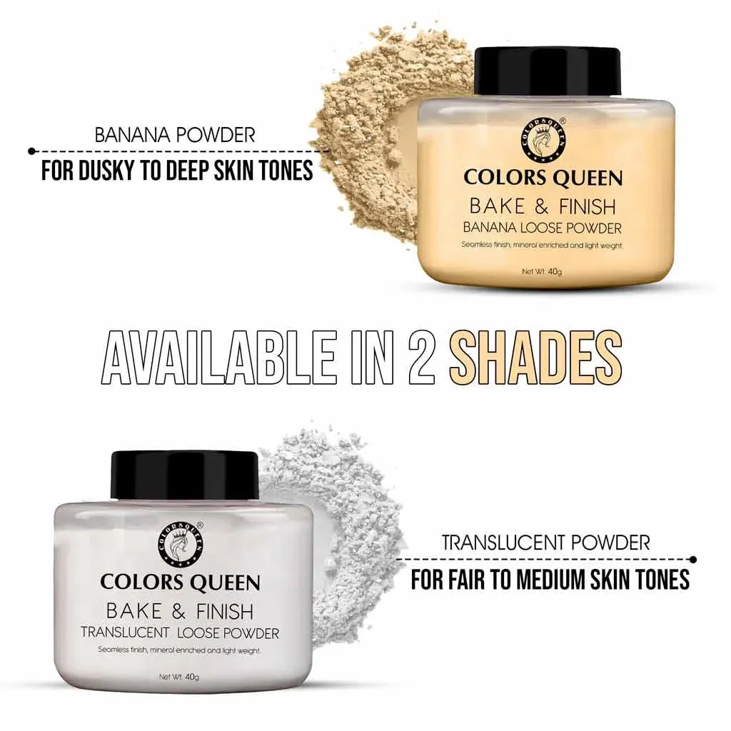 Colors Queen Bake & Finish Loose Powder