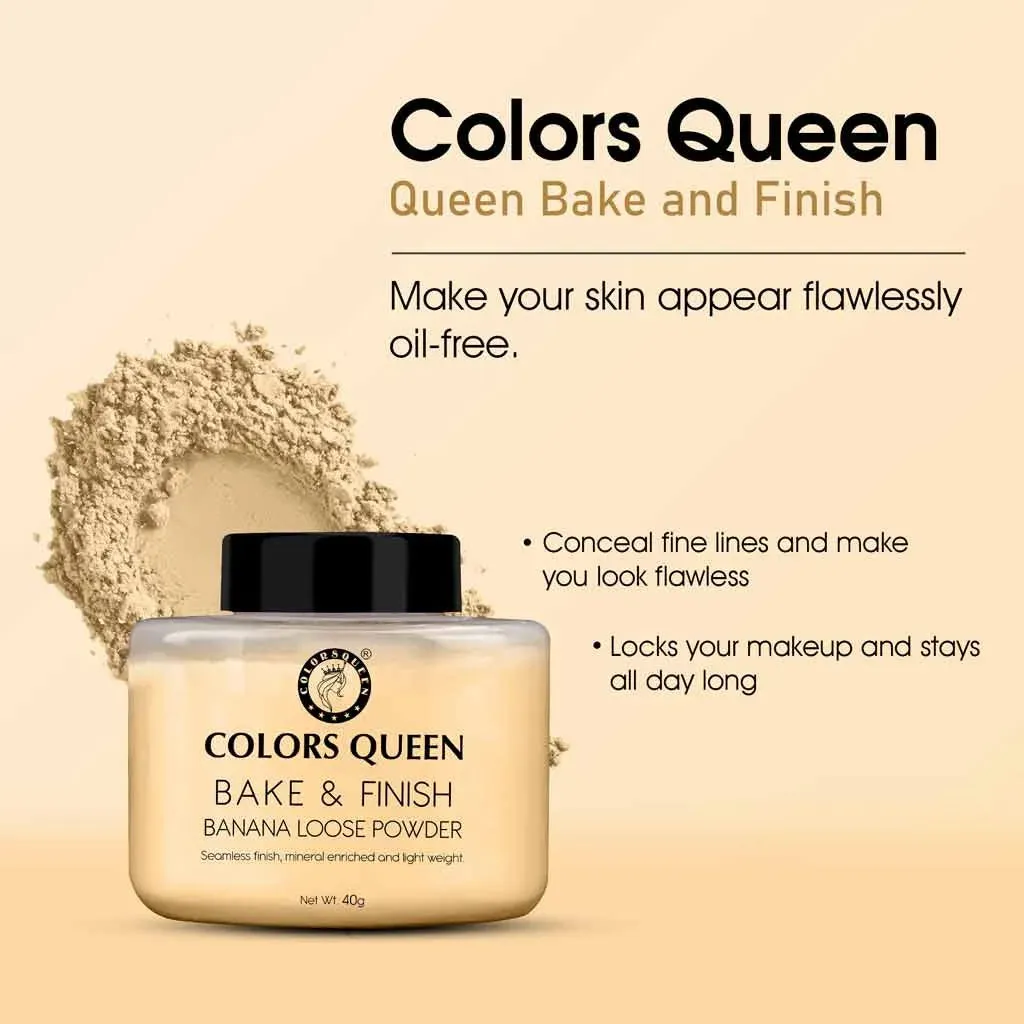 Colors Queen Bake & Finish Loose Powder