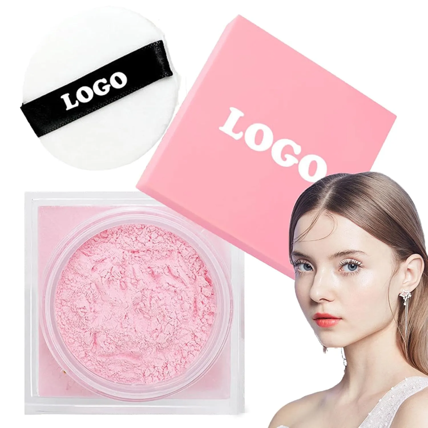 Compact Loose Powder - Oil Control Full Coverage Face Finishing Powder | Long-Lasting Loose Setting Powder For Daily Commutes Performance Live Streaming