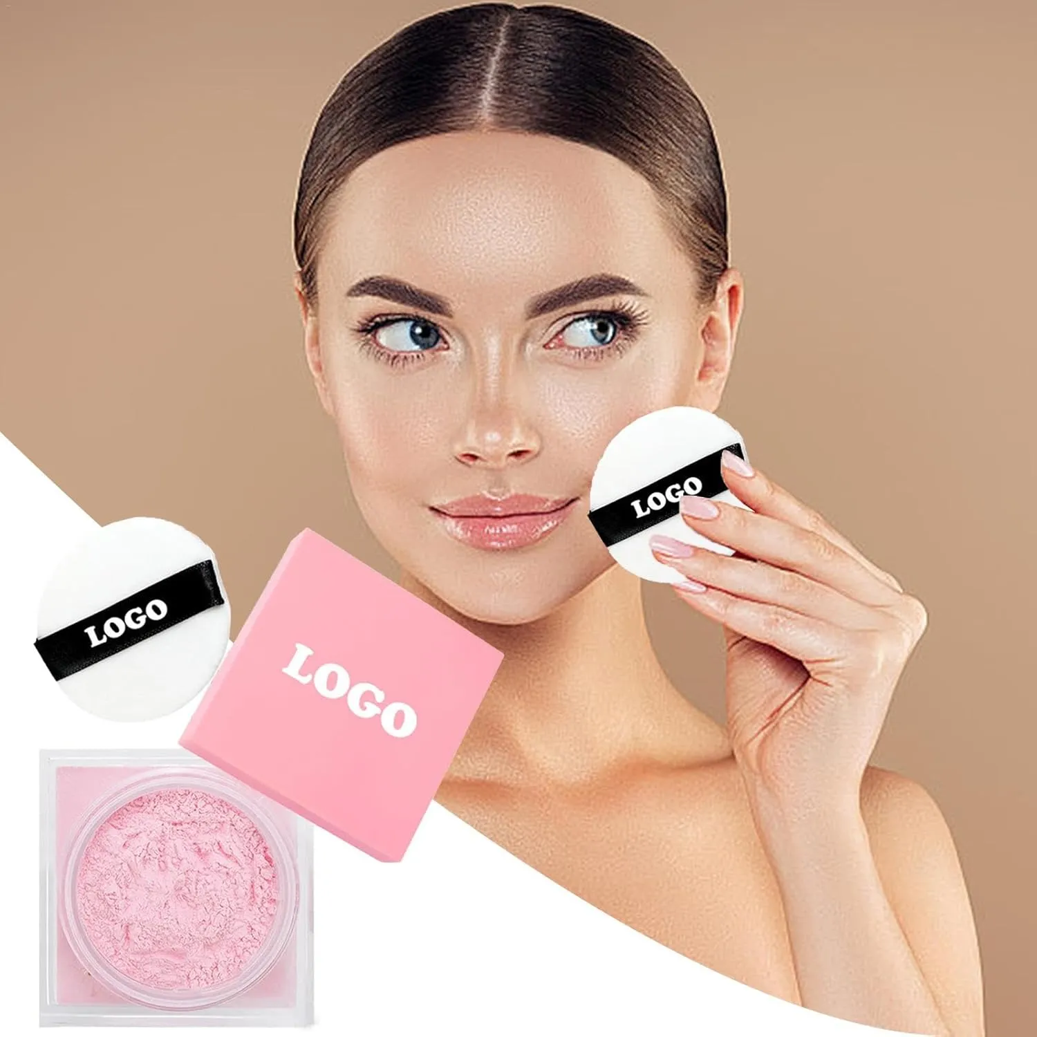 Compact Loose Powder - Oil Control Full Coverage Face Finishing Powder | Long-Lasting Loose Setting Powder For Daily Commutes Performance Live Streaming