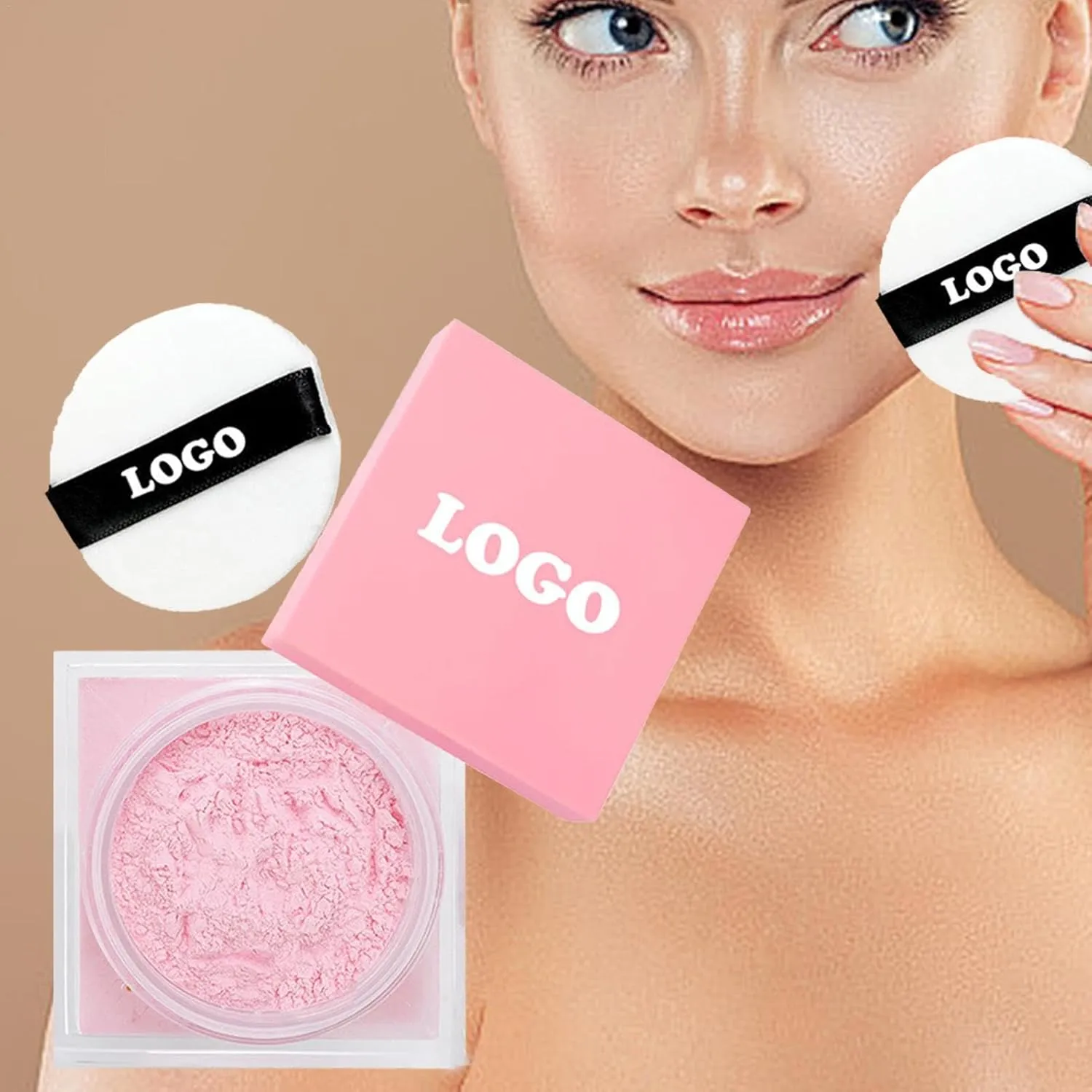 Compact Loose Powder - Oil Control Full Coverage Face Finishing Powder | Long-Lasting Loose Setting Powder For Daily Commutes Performance Live Streaming
