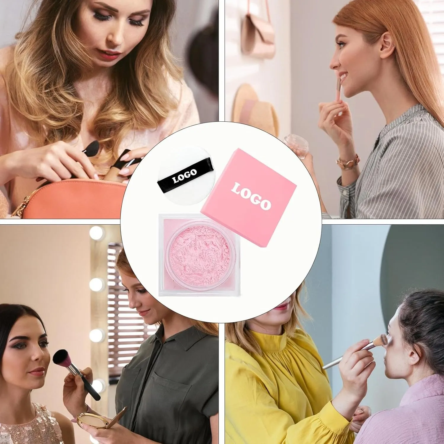 Compact Loose Powder - Oil Control Full Coverage Face Finishing Powder | Long-Lasting Loose Setting Powder For Daily Commutes Performance Live Streaming