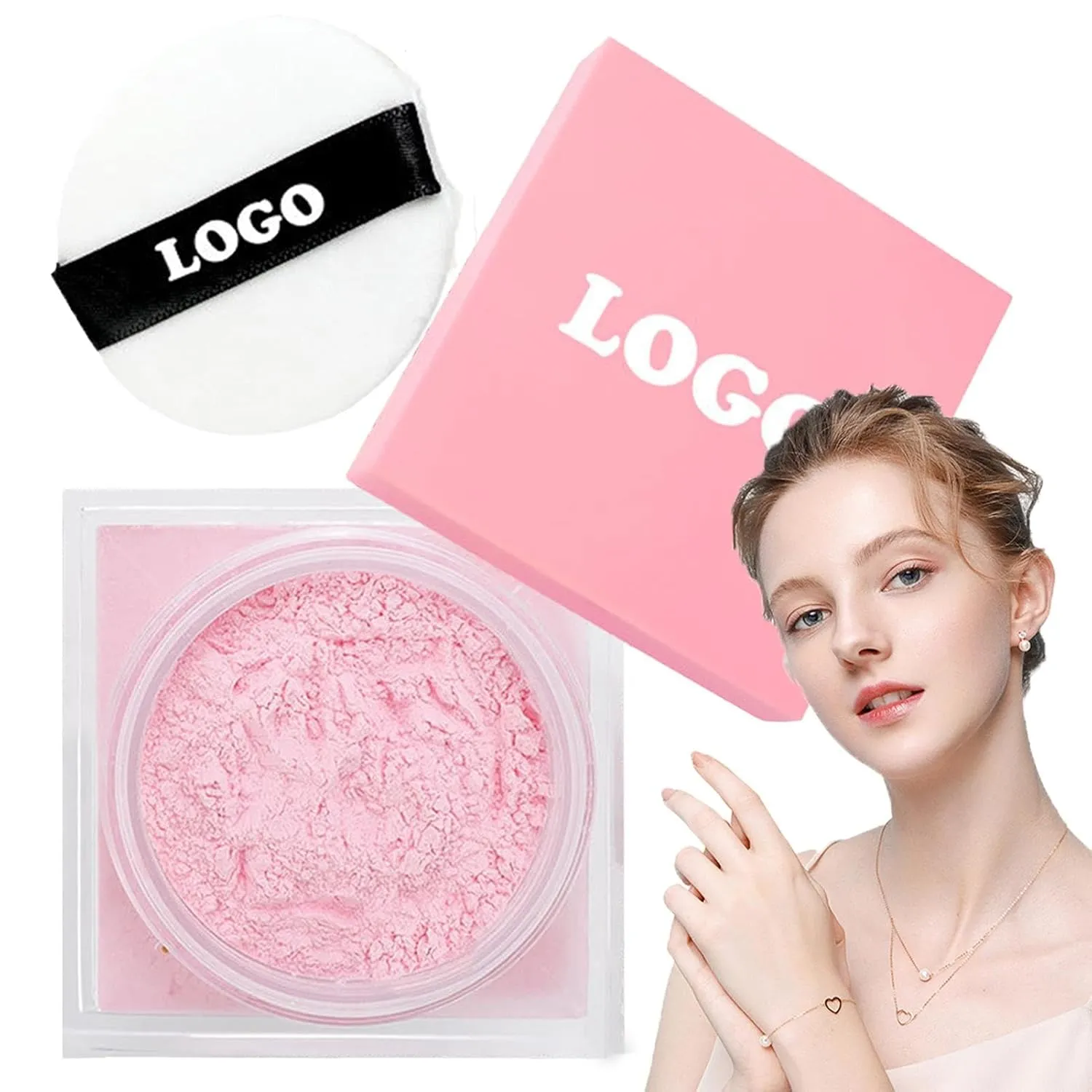 Compact Loose Powder - Oil Control Full Coverage Face Finishing Powder | Long-Lasting Loose Setting Powder For Daily Commutes Performance Live Streaming