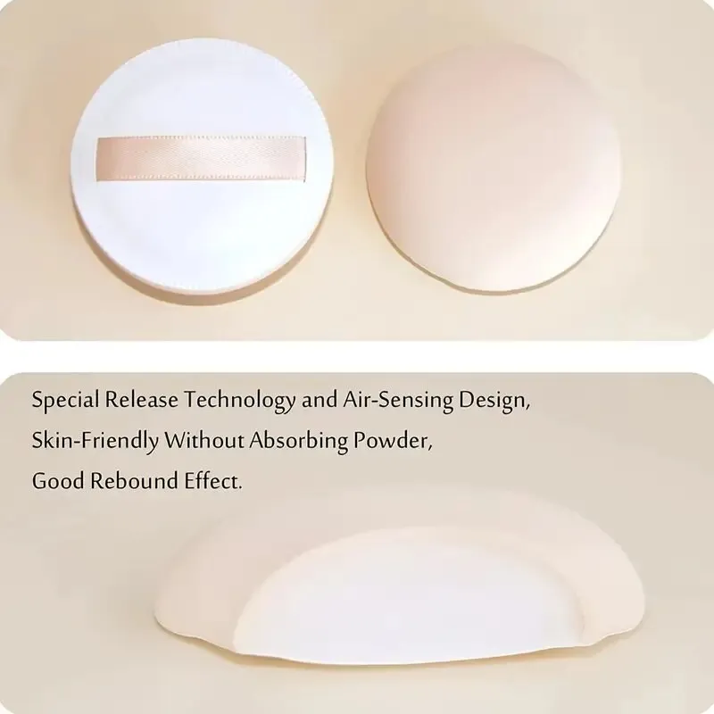 Cotton Powder Puff |  Body Powder Puff Applicator For Loose Mineral Powder Body Powder Cosmetic Foundation Sponges