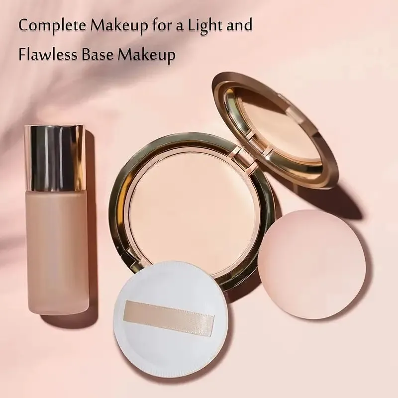 Cotton Powder Puff |  Body Powder Puff Applicator For Loose Mineral Powder Body Powder Cosmetic Foundation Sponges