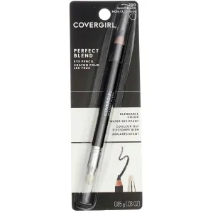 CoverGirl Perfect Blend Eye Pencil, Basic Black [100], 0.03 oz (Pack of 6)